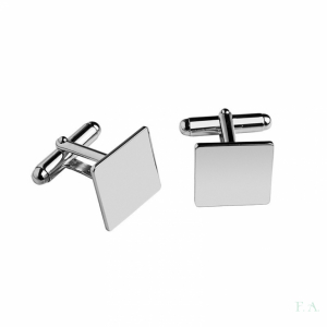 GEMELOS EN PLATA CUADRADOS 1