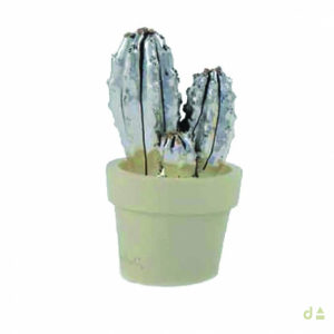 BIBELOT FLORERO CON CACTUS 1