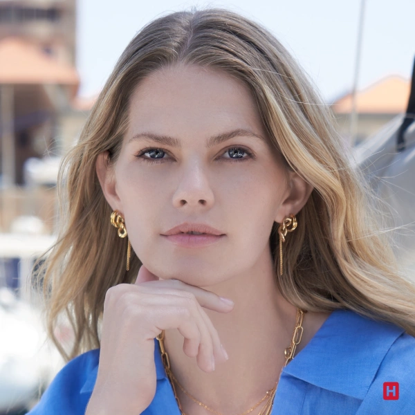 Hoops Earrings Hassu Golden 4