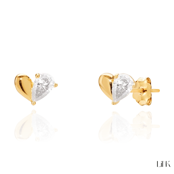 Earrings LINK Heart 2