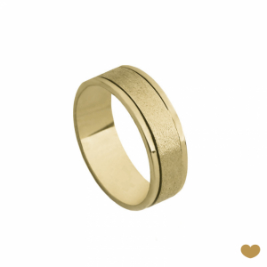 Aliança Passion Gold 9k - 6 mm 1