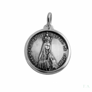 MEDALLA EN PLATA RED. - N. SRA FATIMA 2.1CM 1