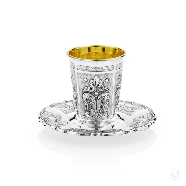 STERLING-SILVER RELIGIOUS BAR MITZVAH CUP 2