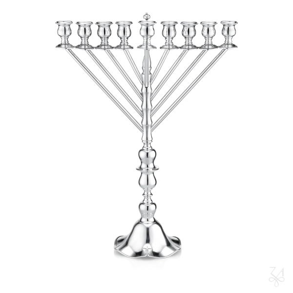 STERLING SILVER RELIGIOUS MENORAH VERONA SMALL ELITE 2