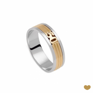 Aliança 50 Anos Passion Gold 19.2k 1