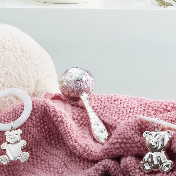 Baby Rattle - Mod. Ball with Bear 4