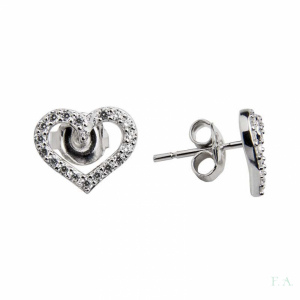 Earrings FA with Zirconias 1