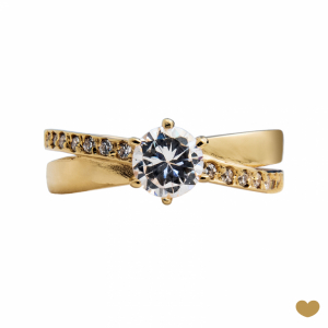 Anel Passion Gold 9k 2