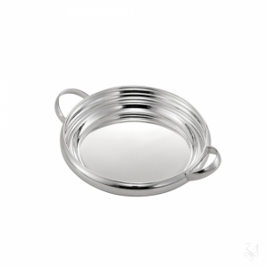 Round Tray w/ Handles, D.-20, Mod. Inglese 1