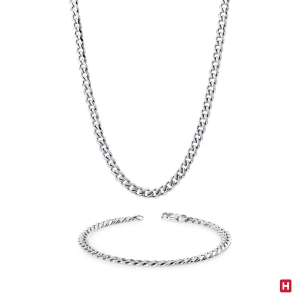 Set Hassu Fio & Pulseira Chain 1