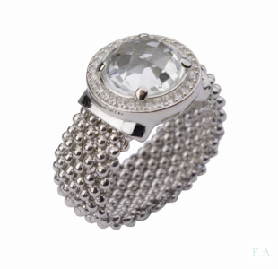 ANILLO EN PLATA C/ PIEDRA 1