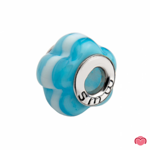 Murano SMW Flor Azul 1