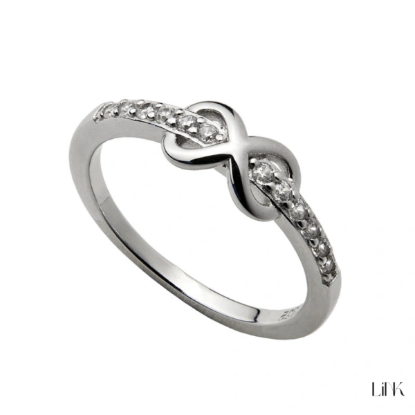 ANILLO INFINITO CON CIRCONIAS 1
