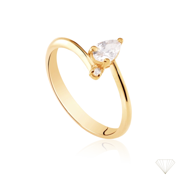 Anel Passion Gold 19.2k 2