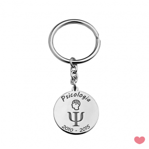 LLAVERO EN PLATA -PERSONALIZABLE PROFESIONES 4