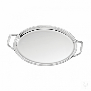 Oval Tray - Model Inglese - 30x22cm - With Handles 1