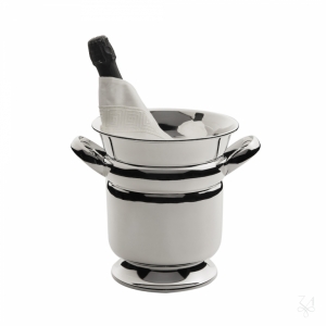 Champagne Bucket w/ base, Mod. Bombato 2