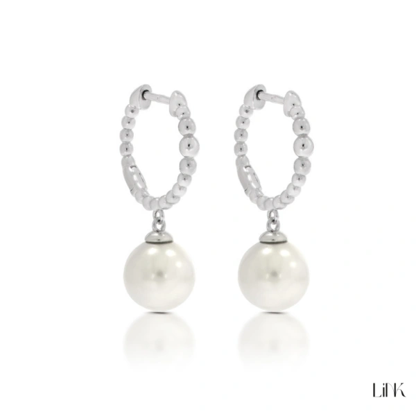 PENDIENTES CON PERLAS 1