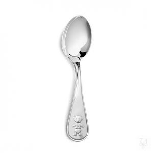 CUCHARA EN PLATA MOD. OSO 1