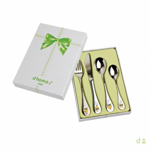 Conjunto 4 Talheres Infantis Dhome 1