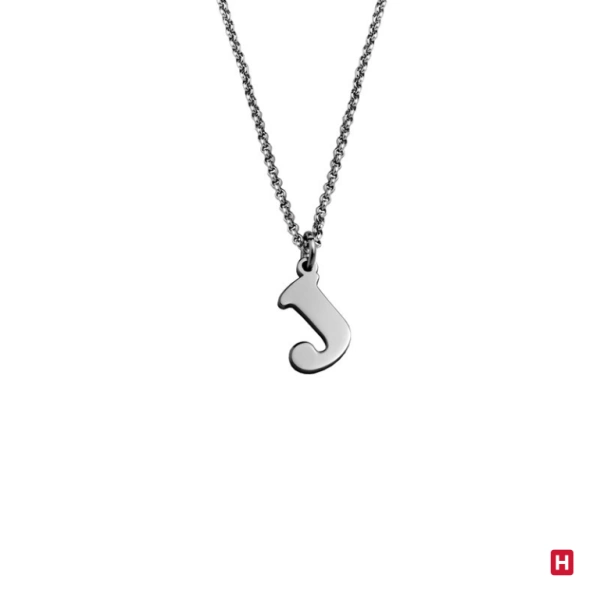 Necklace Hassu - Letter J 1