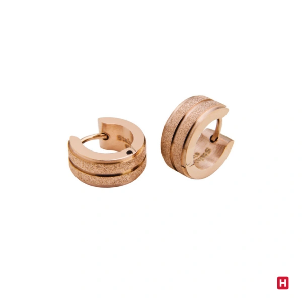 PENDIENTES ACERO "MODERN CLASSIC" 1