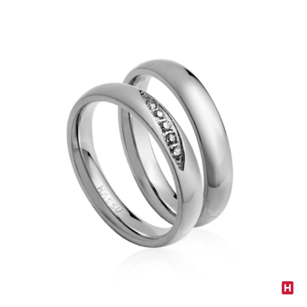 Set Wedding Rings Hassu Classic 1