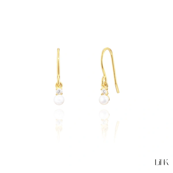 Earrings Link Golden 1