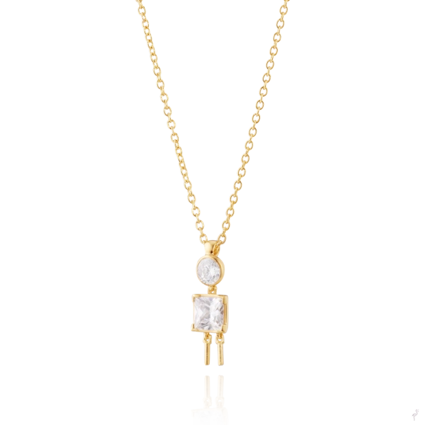 Colar Link - Menino - Branco 1