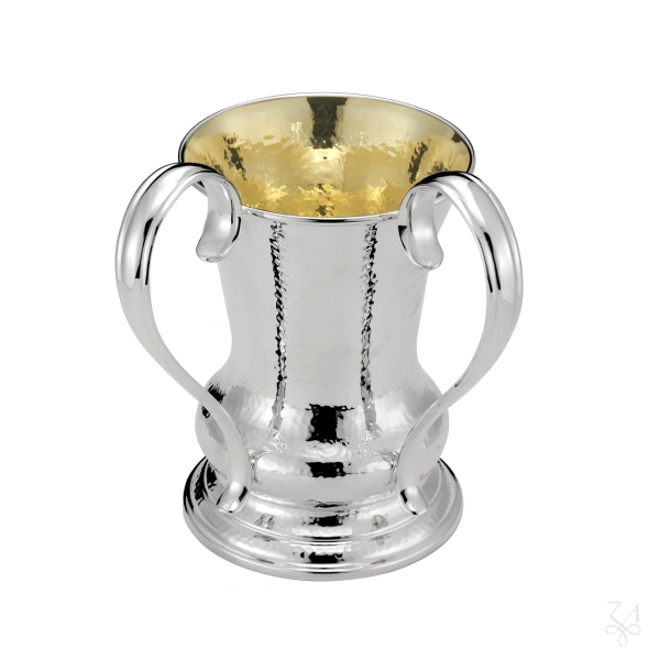 Netilat Modern Hammered Goldplated inside, with 2 Handles 2