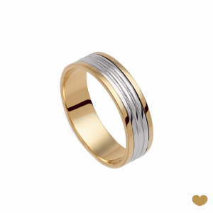 Aliança Passion Gold 19.2k - 5 mm 1