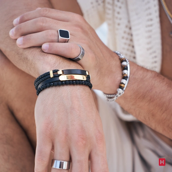 PULSERA HASSU CREATIVE GOLDEN 4