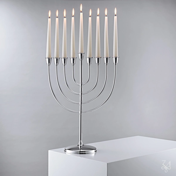 Menorah - Mod. Tel Aviv, 9 Lights 3