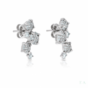 Earrings FA with Zirconias 1