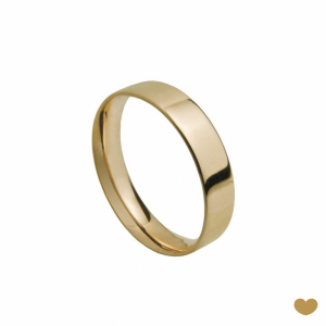 Aliança Passion Gold 9k - 4.5 mm 1