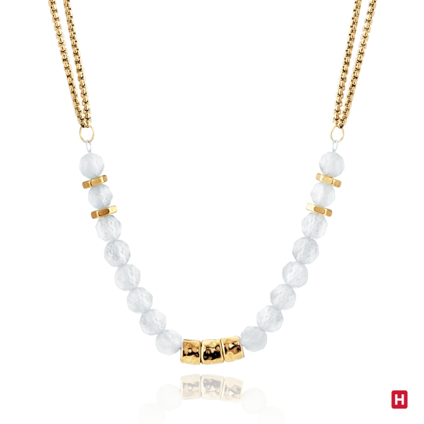 Necklace Hassu Stone Golden 1