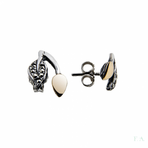 Studs FA Marcasite - Petals 1