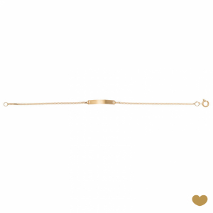 Pulseira Chapa Passion Gold 19.2k 1