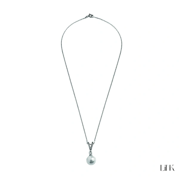 COLLAR CON CIRCONIAS Y PERLA 2