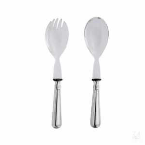 Two Pieces Salad Set W/ Plex - Mod. Mauriziano 1