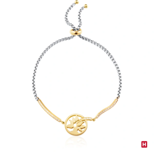 Bracelet Hassu Golden - Tree of Life 1