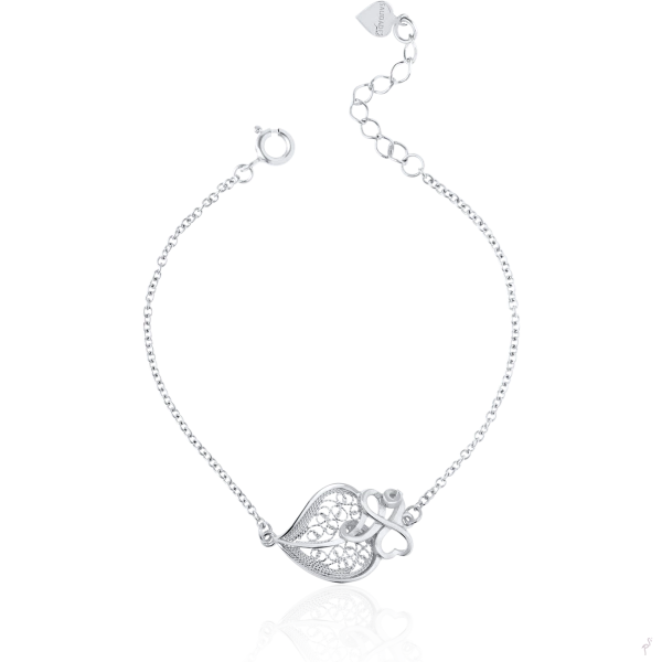 PULSERA SAUDADE CORAZÓN 2
