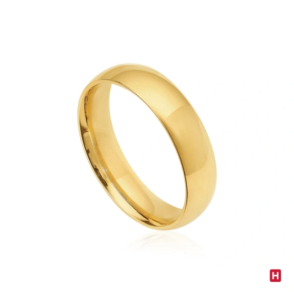 Wedding Ring Hassu M Classic Golden 1