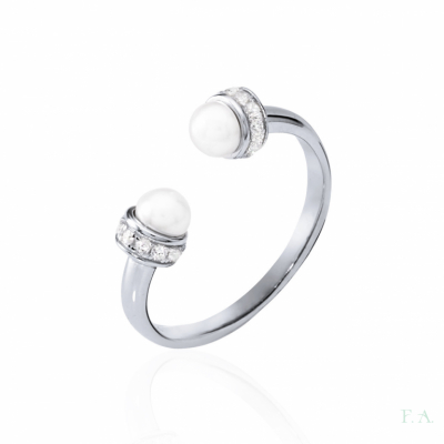 Ring FA with Pearls 1