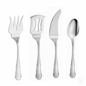 Four Pieces Appetizer Set - Mod. Barocco 1