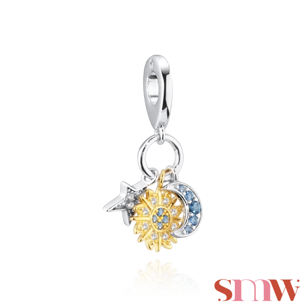 Charm SMW Estrela Sol Lua 2