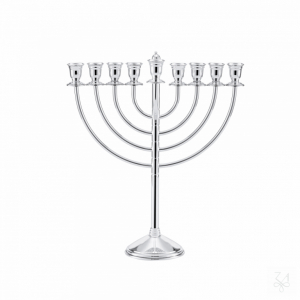 Menorah Small -Mod. Decor, Plain 1