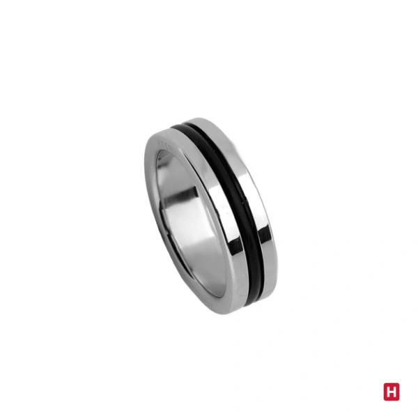 Wedding Ring Hassu Parallelle Black III 1