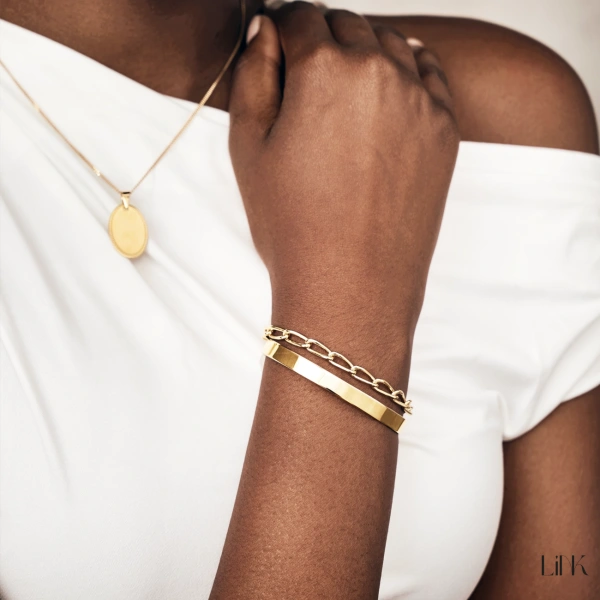 Bracelet Link Golden 3