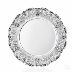 Round Tray - Mod. Signature Italy -"Acanthus" 1